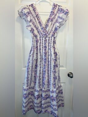 Small Entro Maxi Floral Print Dress- NWOT